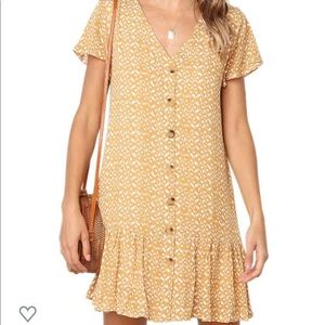 Casual Loose Swing Short Mini T-Shirt Dress